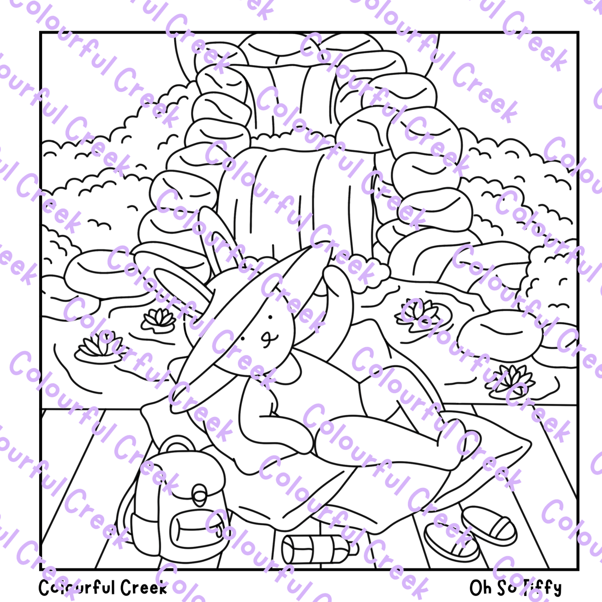 Tiffy’s Day Off Free Digital Print