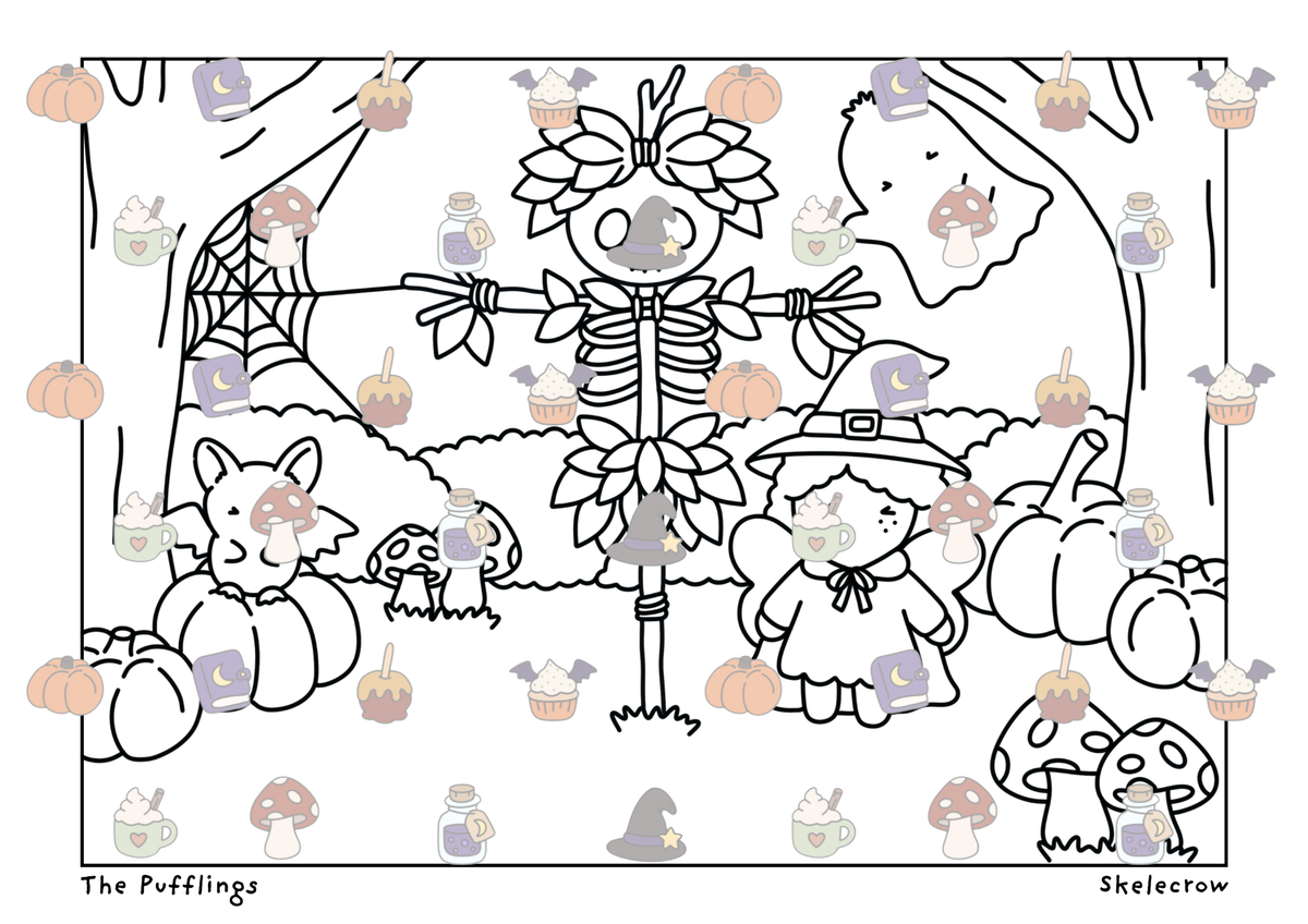 Free Skelecrow Page 💀🍂