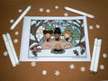 The Winter Welcome — Digital Colouring Book