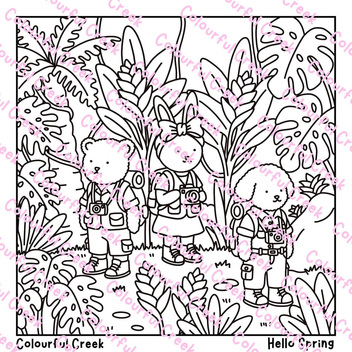 Hello Spring Digital Prints