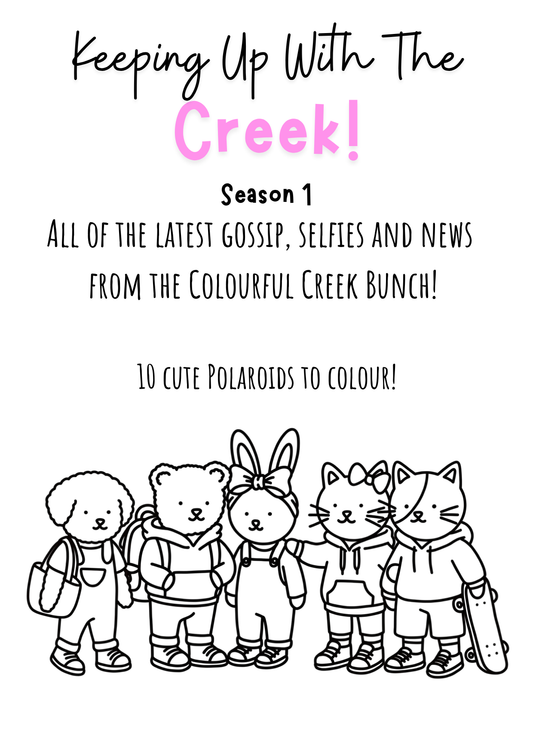 Keeping up with the Creek - Series one. Polaroids 📸