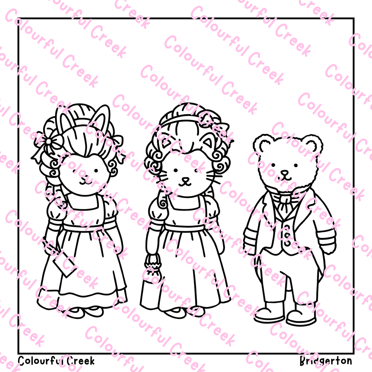 Free Bridgerton fancy dress digital print 👗